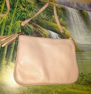 Promod leather sling bag